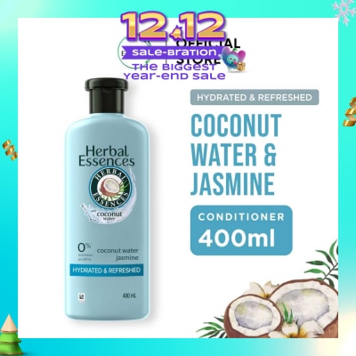 HERBAL ESSENCES Hydrated & Refreshed Conditioner Coconut Water & Jasmine 400ml