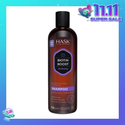 HASK Biotin Boost Thickening Shampoo (To Adds Fullness + Strengthens) 355ml