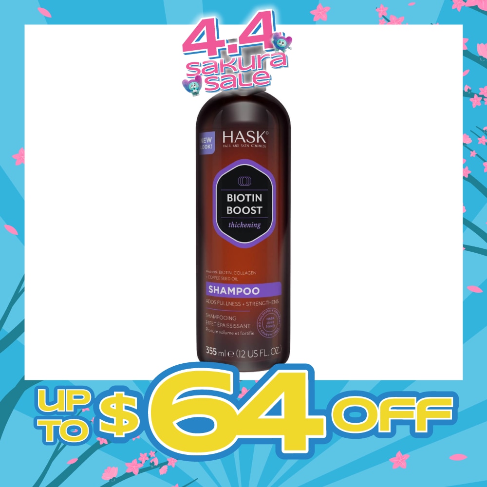 Biotin Boost Thickening Shampoo (To Adds Fullness + Strengthens) 355ml
