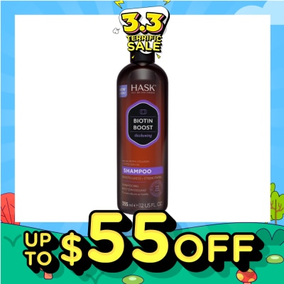 HASK Biotin Boost Thickening Shampoo (To Adds Fullness + Strengthens) 355ml