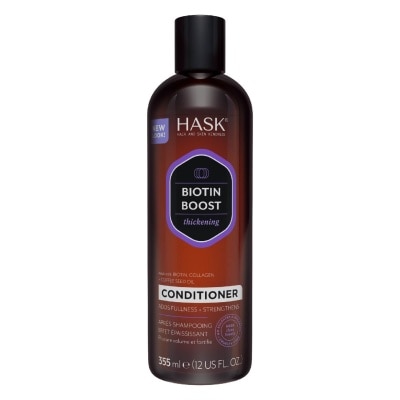 HASK Biotin Boost Thickening Conditioner (Adds Fullness + Strengthens) 355ml