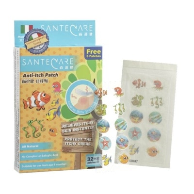 SANTECARE Anti-Itch Patch 32s + 8s