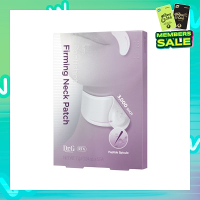 DR. G RTX Peptishot Firming Neck Patch 5s