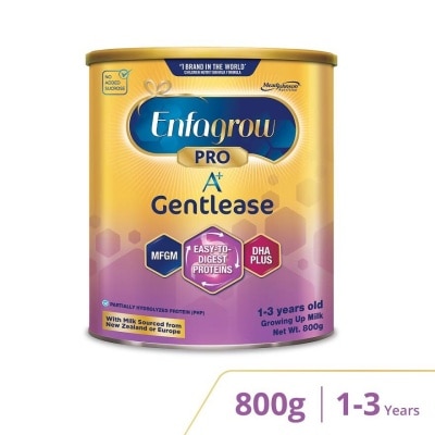 ENFAGROW A+ Gentlease Milk Powder Formula for Children DHA+ Stage 3 (For 1yr - 3yr old) 800g