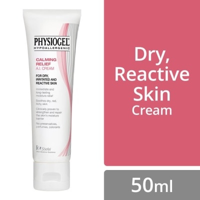 PHYSIOGEL Calming Relief A.I. Cream (For Dry Irritated & Reactive Skin) 50ml