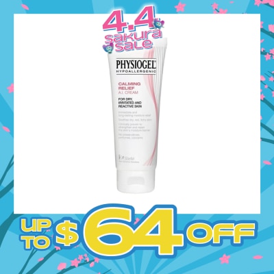 PHYSIOGEL - Calming Relief A.I. Cream (For Dry Irritated & Reactive Skin) 100ml