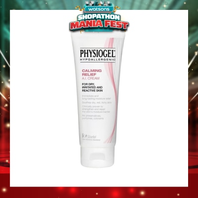 PHYSIOGEL - Calming Relief A.I. Cream (For Dry Irritated & Reactive Skin) 100ml