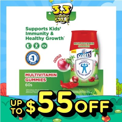 SCOTT'S Multivitamins Gummies Apple 60s