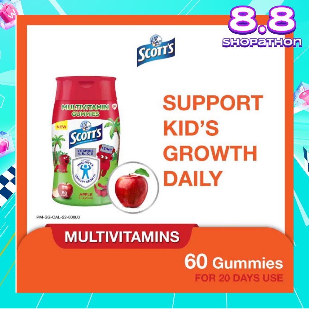 Multivitamins Gummies Apple 60s