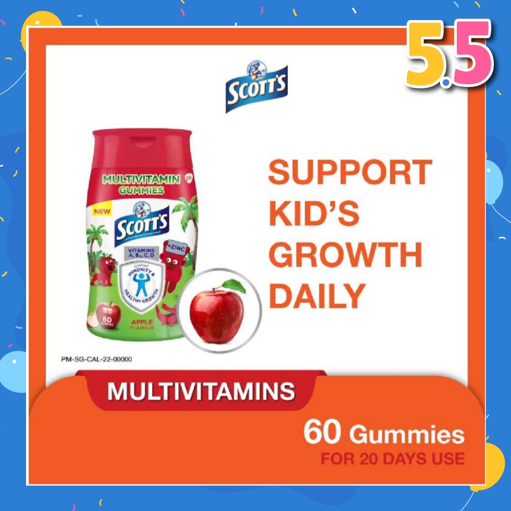 Multivitamins Gummies Apple 60s