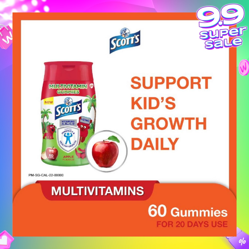 Multivitamins Gummies Apple 60s