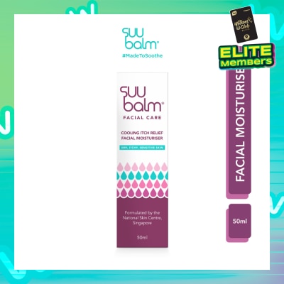SUU BALM Cooling Itch Relief Facial Moisturiser 50ml