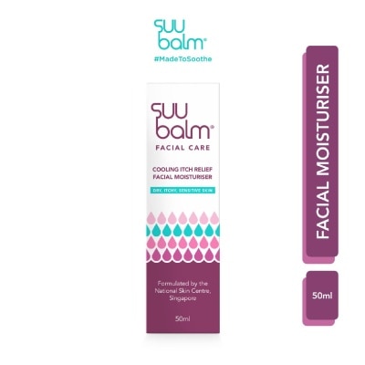 SUU BALM Cooling Itch Relief Facial Moisturiser 50ml