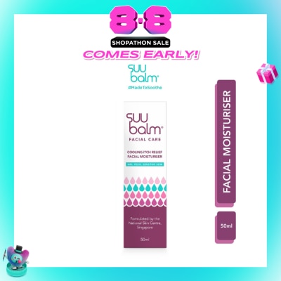 SUU BALM - Cooling Itch Relief Facial Moisturiser 50ml