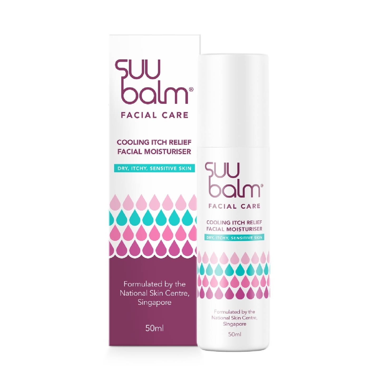 Cooling Itch Relief Facial Moisturiser 50ml