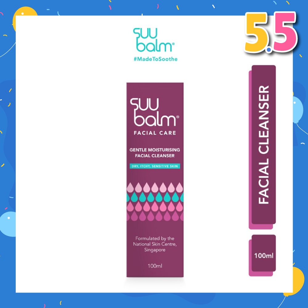 Facial Cleanser (Suitable for Sensitive + Eczema Prone Facial Skin) 100ml