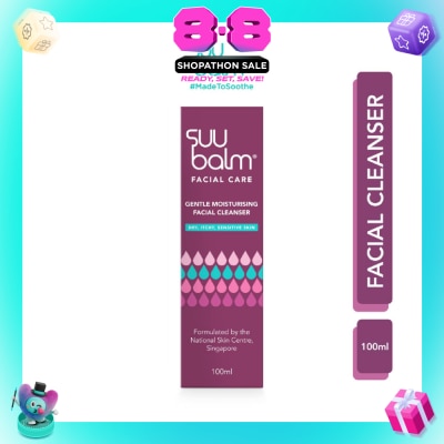 SUU BALM - Gentle Moisturising Facial Cleanser 100ml