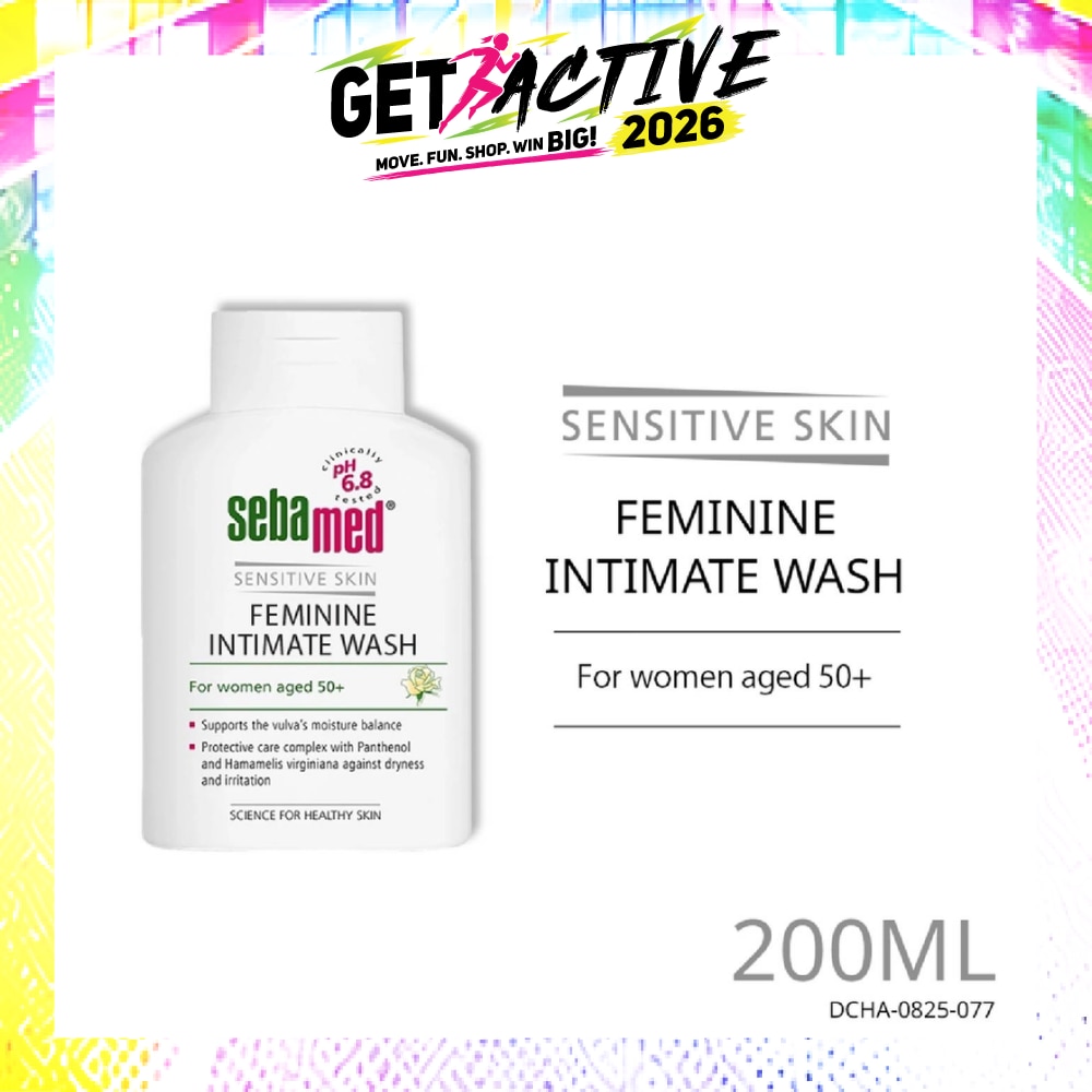 Feminine Intimate Wash Menopause pH 6.8 (Safeguard Against Dryness) 200ml image