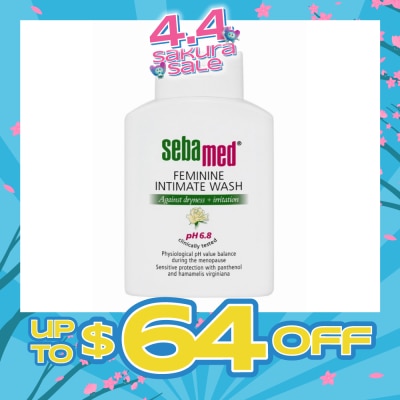 SEBAMED - Feminine Intimate Wash Menopause pH 6.8 (Safeguard Against Dryness) 200ml