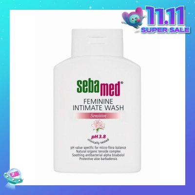 SEBAMED Feminine Intimate Wash Sensitive Ph3.8 (Maintains Moisture Balance of the Mucuous Lining) 200ml