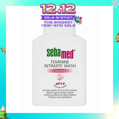 SEBAMED Feminine Intimate Wash Sensitive Ph3.8 (Maintains Moisture Balance of the Mucuous Lining) 200ml