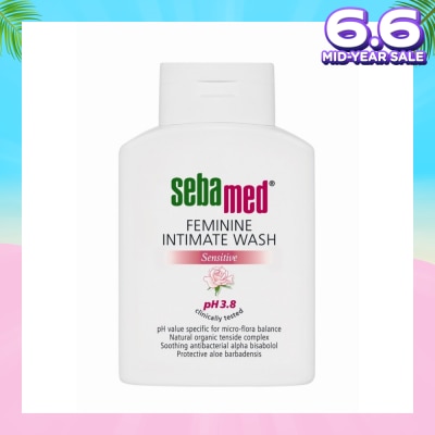 SEBAMED Feminine Intimate Wash Sensitive Ph3.8 (Maintains Moisture Balance of the Mucuous Lining) 200ml