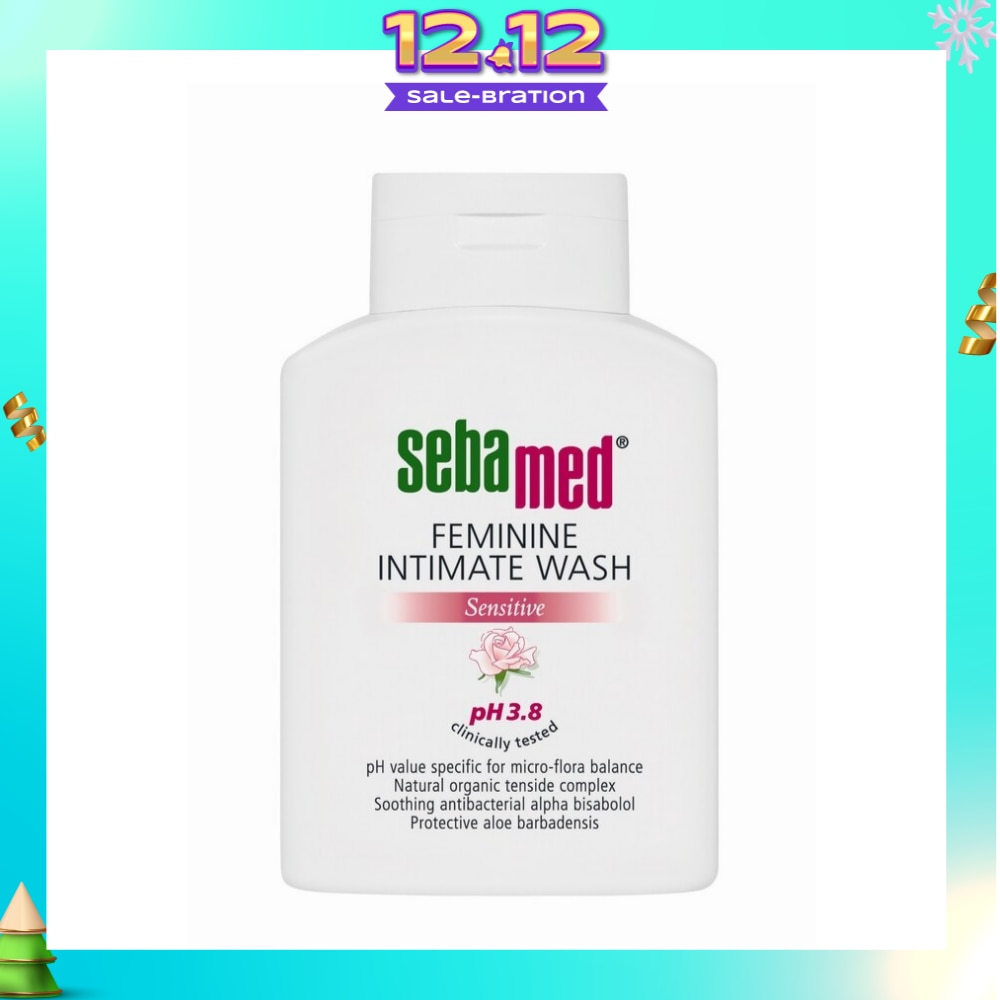 Feminine Intimate Wash Sensitive Ph3.8 (Maintains Moisture Balance of the Mucuous Lining) 200ml