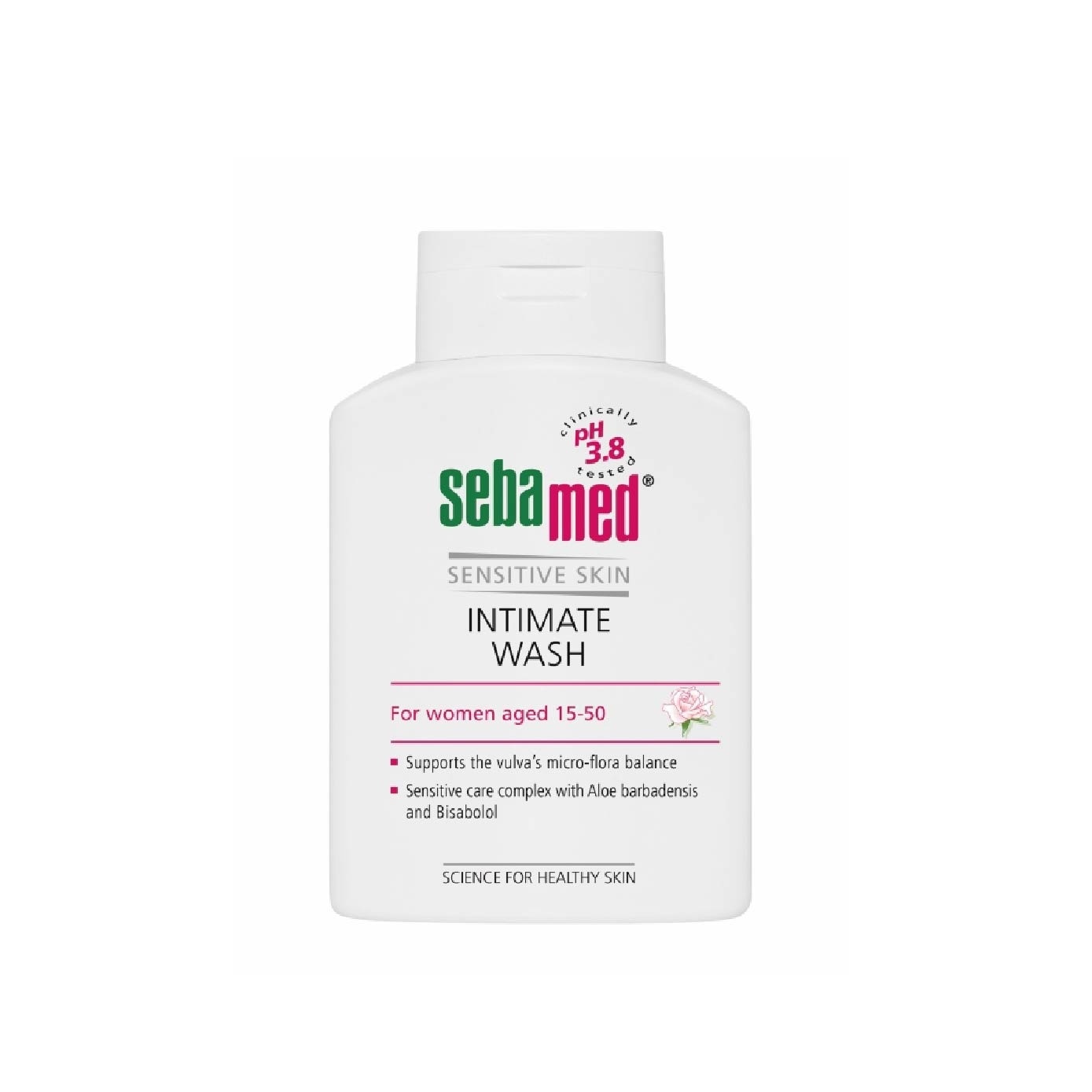 Feminine Intimate Wash Sensitive Ph3.8 (Maintains Moisture Balance of the Mucuous Lining) 200ml