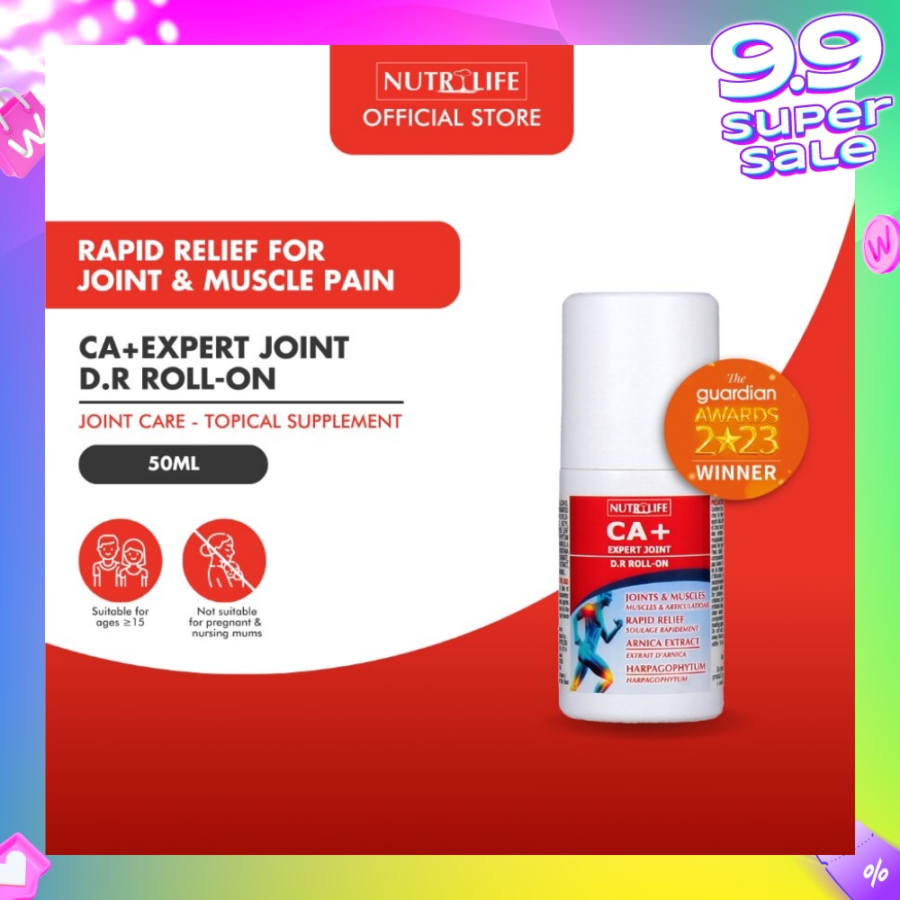 CA+ Expert Joint D.R Roll On (For Muscle & Articulaations) 50ml