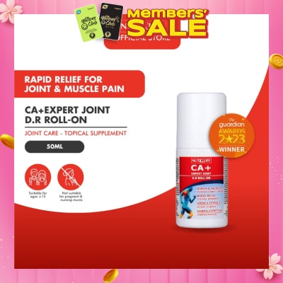 NUTRILIFE CA+ Expert Joint D.R Roll On (For Muscle & Articulaations) 50ml