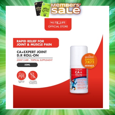 NUTRILIFE - CA+ Expert Joint D.R Roll On (For Muscle & Articulaations) 50ml