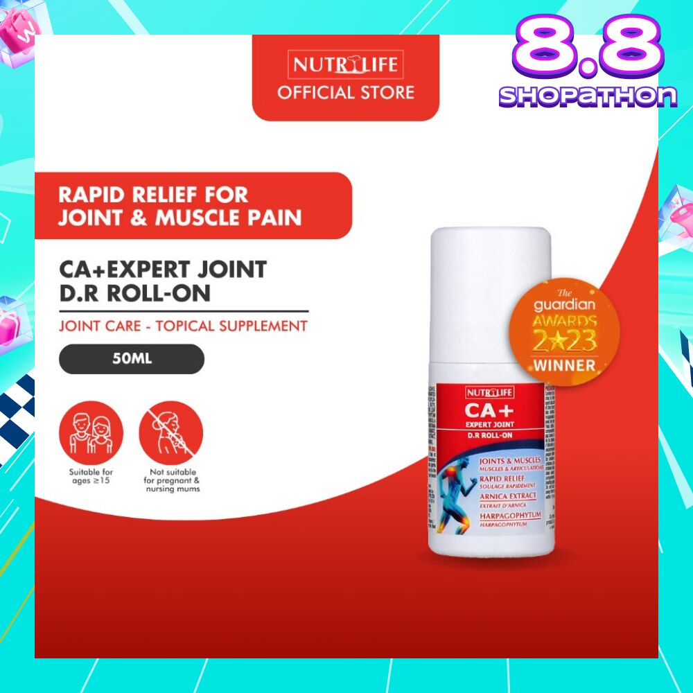 CA+ Expert Joint D.R Roll On (For Muscle & Articulaations) 50ml