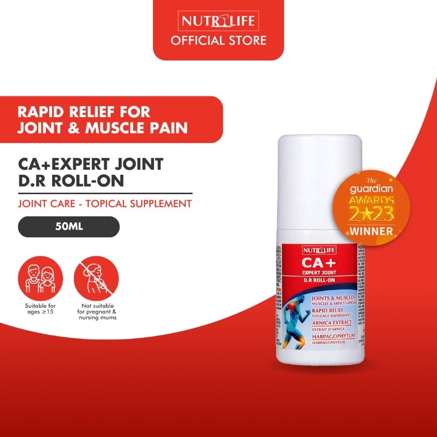 CA+ Expert Joint D.R Roll On (For Muscle & Articulaations) 50ml