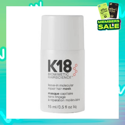 K18 Leave-In Molecular Repair Hair Mask 15ml