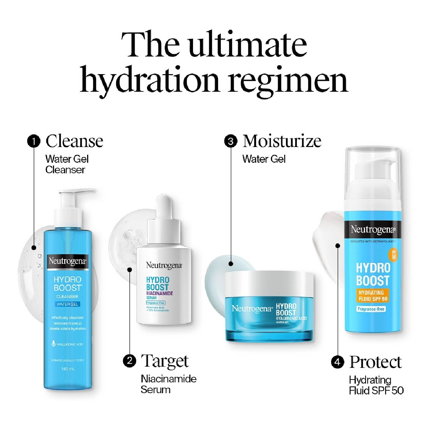 Hydro Boost Water Gel Moisturizer Bundle Set 1s image