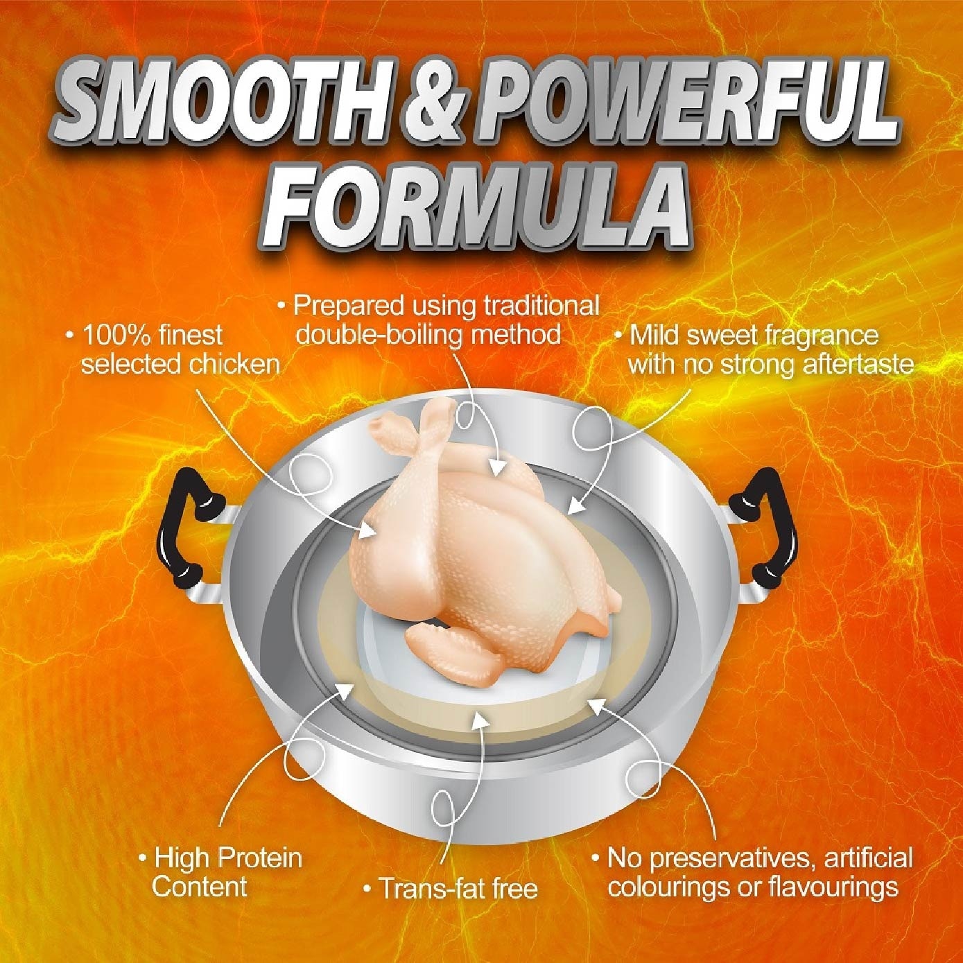 Essence of Chicken with Cordyceps Bottle 68ml x 8s