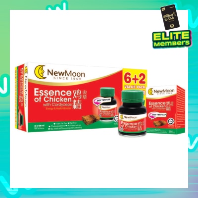 NEW MOON [CNY] Essence of Chicken with Cordyceps 8's x 68ml