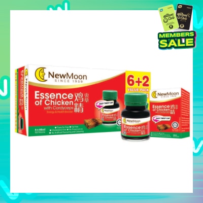 NEW MOON [CNY] Essence of Chicken with Cordyceps 8's x 68ml