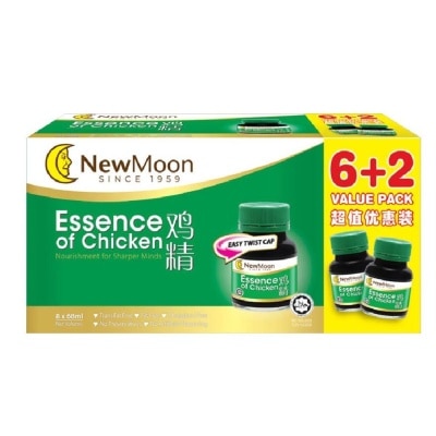 NEW MOON [CNY] Essence of Chicken 8's x 68ml