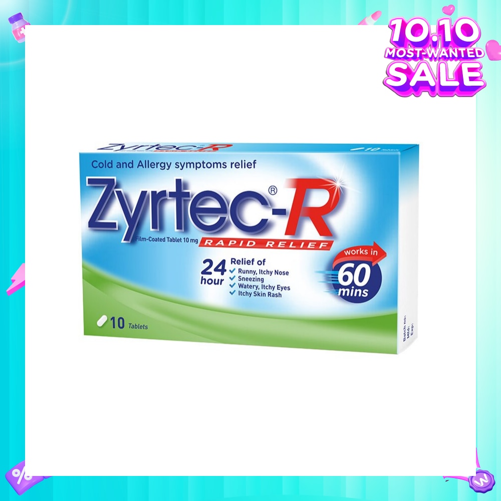 10 Tablets (Rapid Relief)