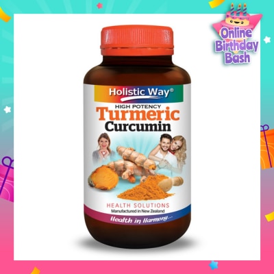HOLISTIC WAY High Potency Turmeric Curcumin 60S