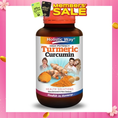 HOLISTIC WAY High Potency Turmeric Curcumin 60S