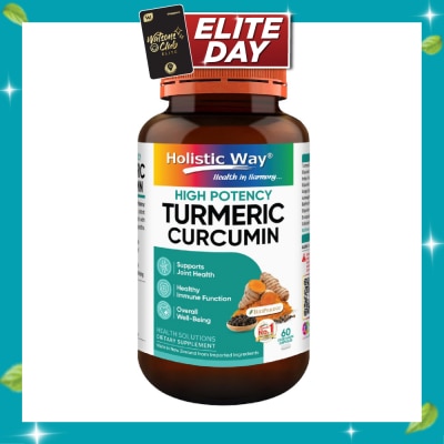 HOLISTIC WAY High Potency Turmeric Curcumin 60S image