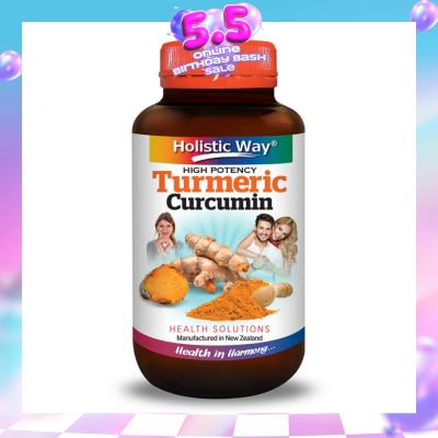HOLISTIC WAY - High Potency Turmeric Curcumin 60S