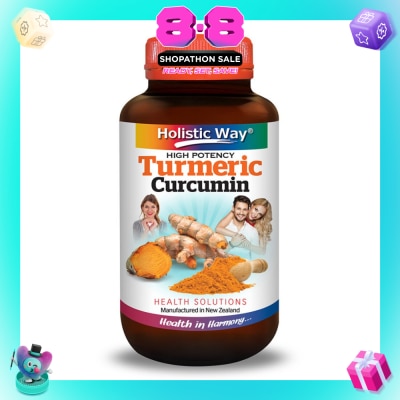 HOLISTIC WAY - High Potency Turmeric Curcumin 60S