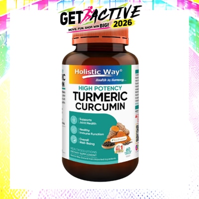 HOLISTIC WAY - High Potency Turmeric Curcumin 60S image