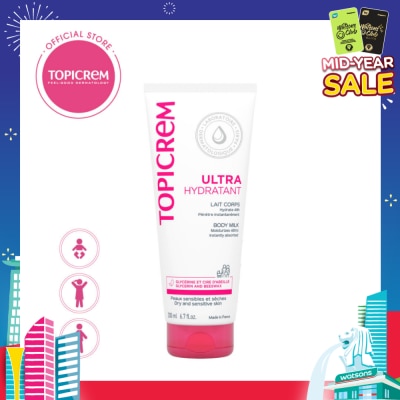 TOPICREM Ultra-Moisturizing Body Milk 200ml