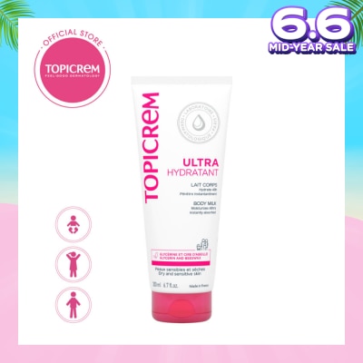 TOPICREM Ultra-Moisturizing Body Milk 200ml