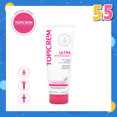 TOPICREM Ultra-Moisturizing Body Milk 200ml