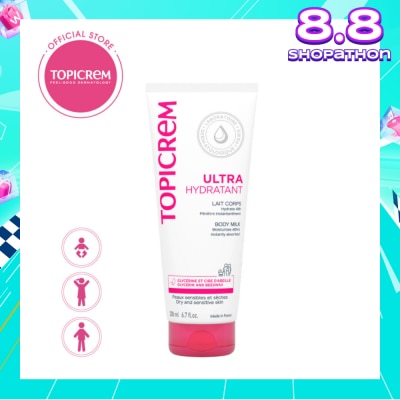 TOPICREM Ultra-Moisturizing Body Milk 200ml
